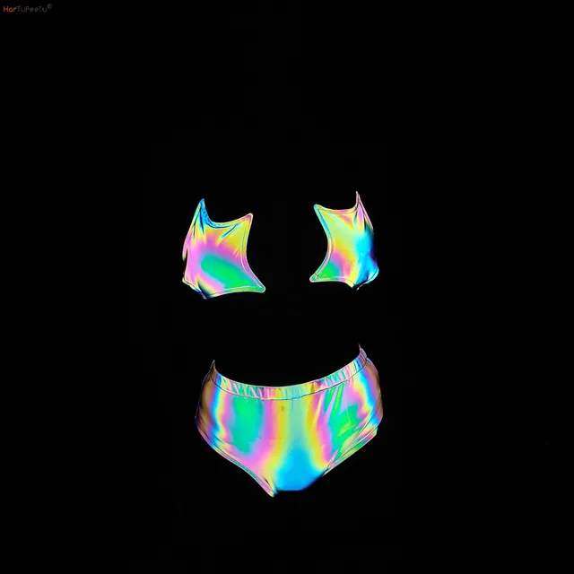 Reflective Star Bikini Set 1