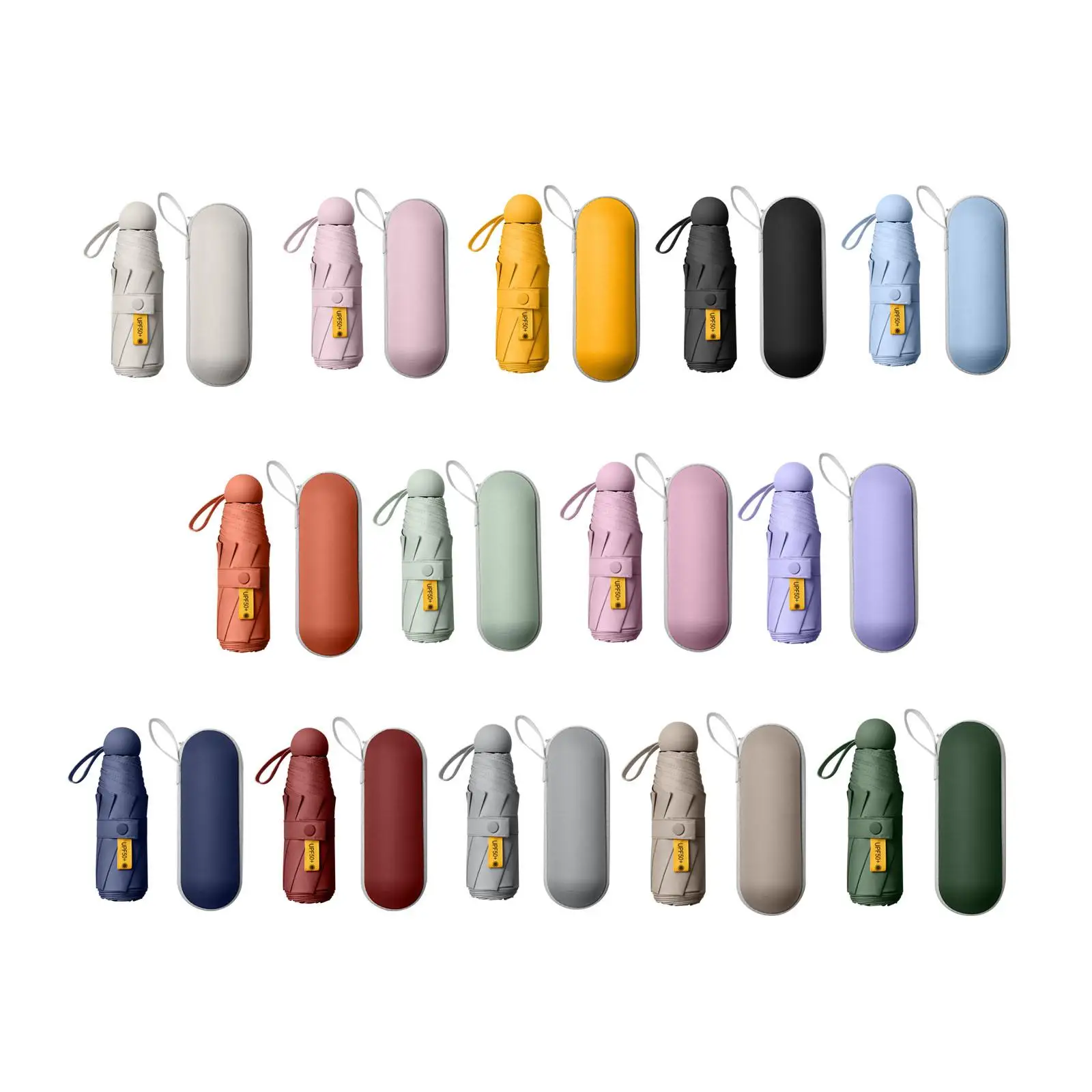 Mini Ombrello Ombrello Piccolo Ombrello Pieghevole Portatile Ombrello Da Viaggio Per Auto