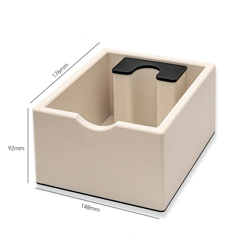 ABS Coffee Knock Box Container for Espresso Grounds