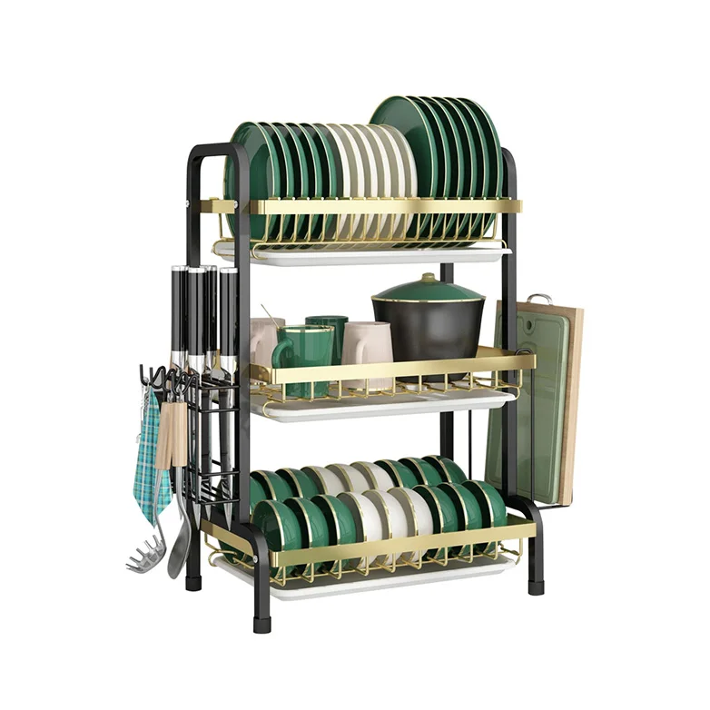 

Kitchen Dish Rack Detachable Bowl Household Tabletop Cutlery Storage Rack Multifunctional Bowl Chopsticks Drain Rack