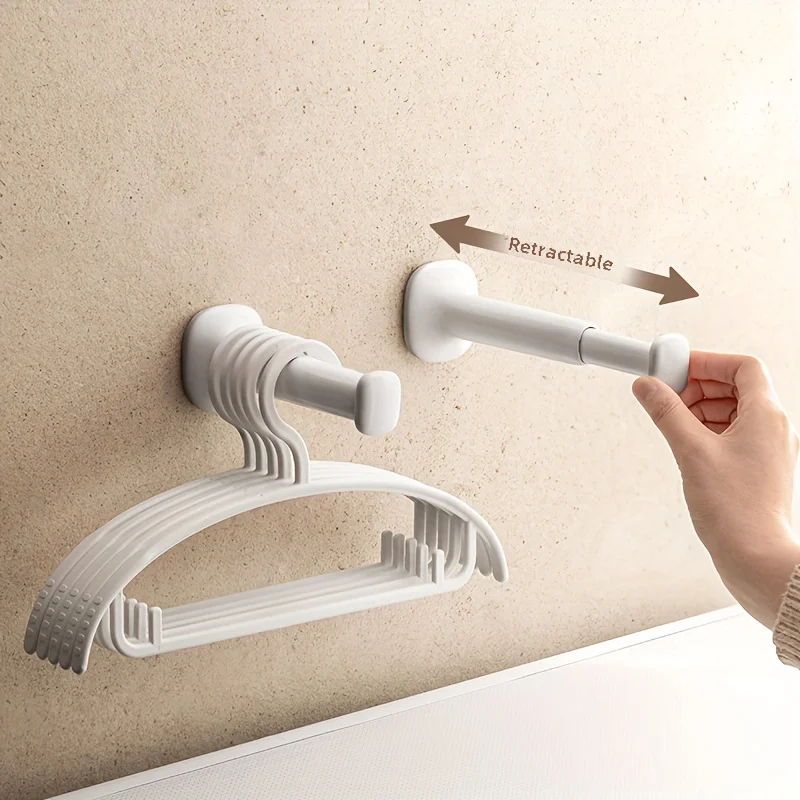 Classic White Stainless Steel Single Super Heavy Duty Wall Mount Hook, Coat Hanger, Bath Towel Hooks Solid Rigid Door Stops(A)