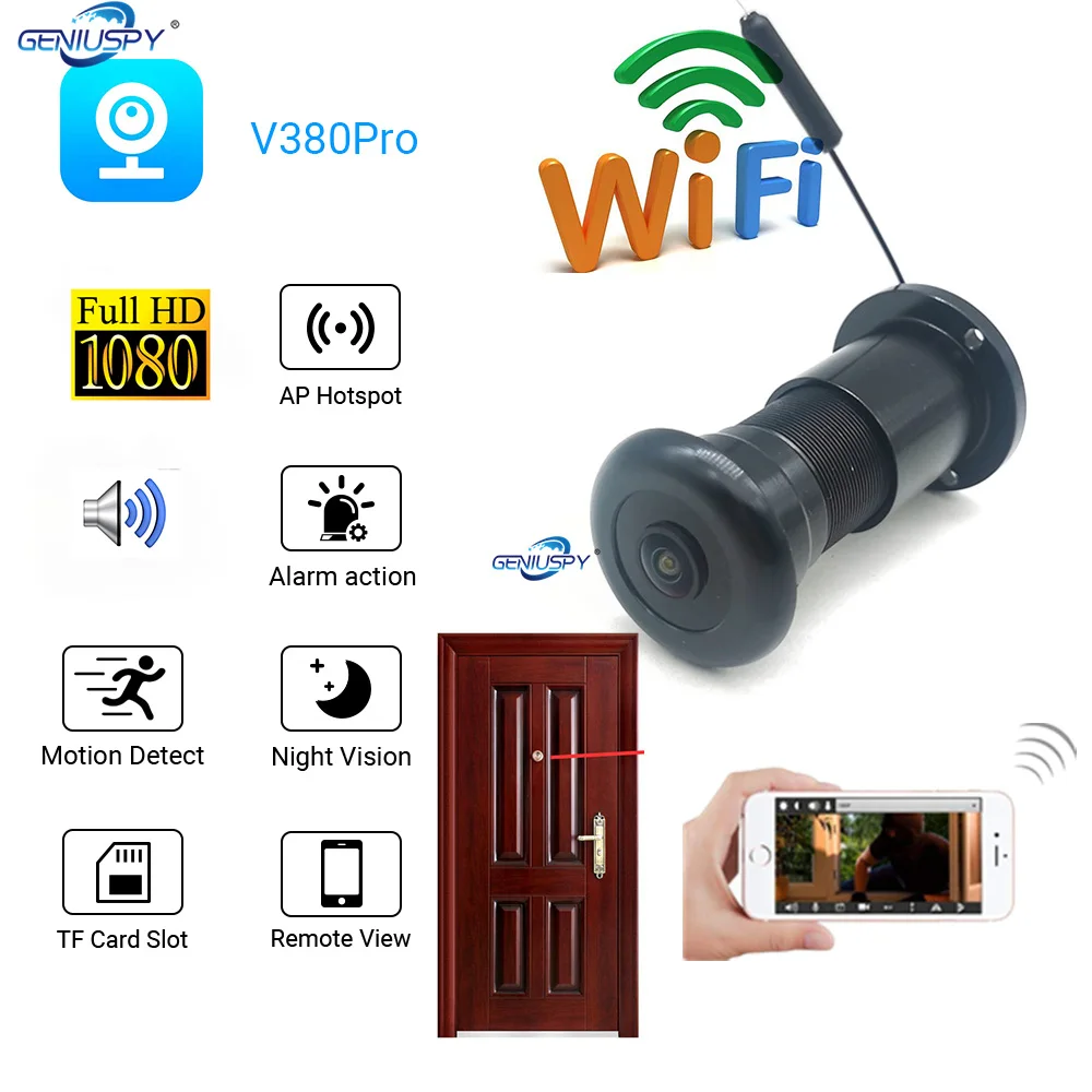 peephole camera motion detection