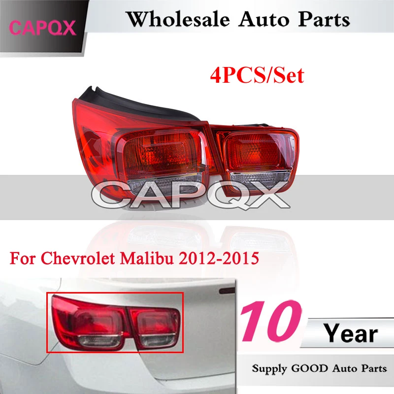 Задний фонарь CAPQX 4 шт./компл. стоп светильник для Chevrolet Malibu 2012-2015 задсветильник