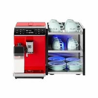 19Bar Ulka Pump Electric Milk Frother Milk Box One Touch Bean To Cup Cappuccino Latte Home Office Use Automatic Coffee Machine 1