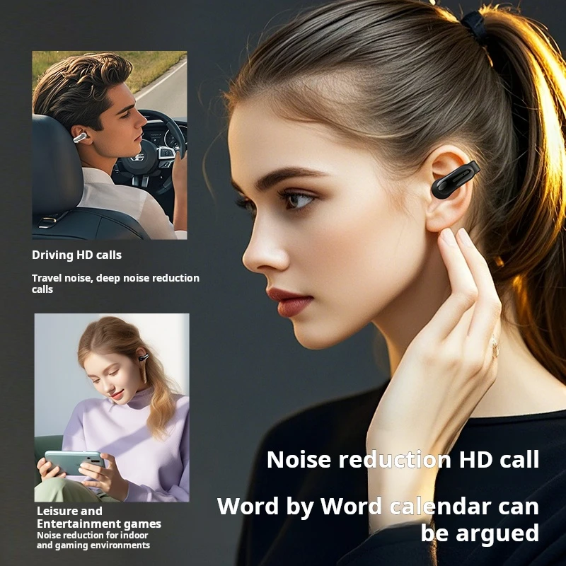 SONY DX-09 TWS Wireless Headphones open-ear Bluetooth Earphones Waterproof Sports Earbuds Earring Ear Hook With Mic Headset 5