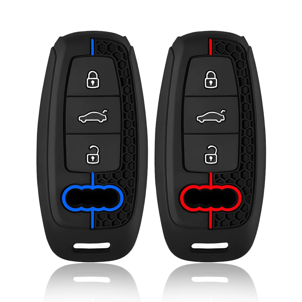 Silicone Car Smart Key Protective Shell Cover - Auto Styling Accessory