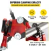 VEVOR Steel Tripod Pipe Chain Vise 1/8-5in Capacity Foldable Legs Tri-Stand Bench Vice for Fixing Supporting Bending Metal Pipes 3