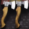 Japanese survival master hand forged DC53 steel high hardness survival hand axe, forest logging axe, household tool axe 3