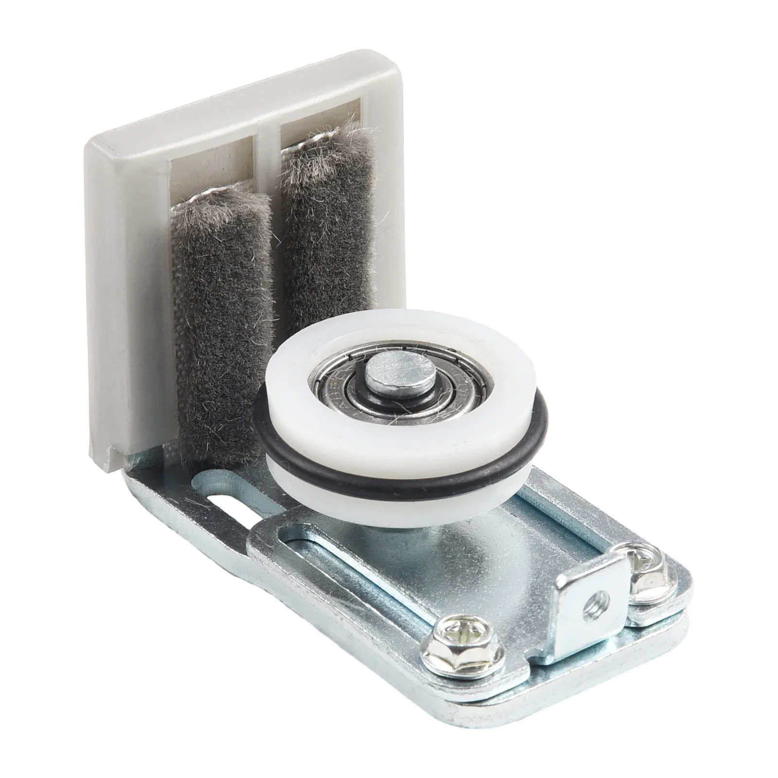 Floor Guide Roller Installation Sliding Hardware Excellent Design Features Practical Real Silver Exterior Design