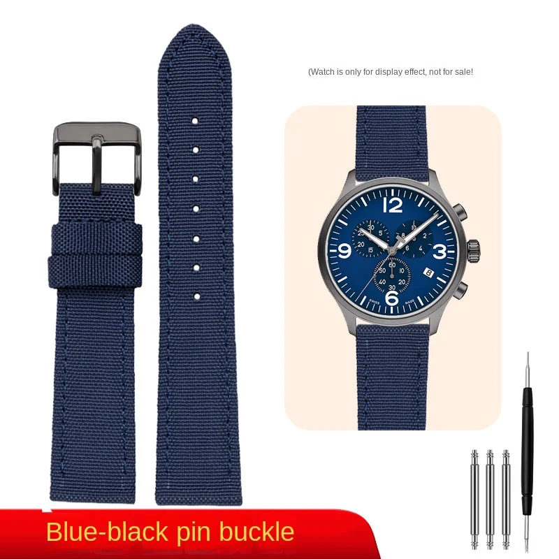 Versatile Nylon Leather Waterproof Canvas Wristband