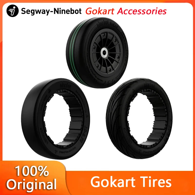 Original Go kart PRO Rear Tire for Ninebot by Segway Gokart PRO Ninebot MAX Self Balance Scooter Front Wheel Spare Parts