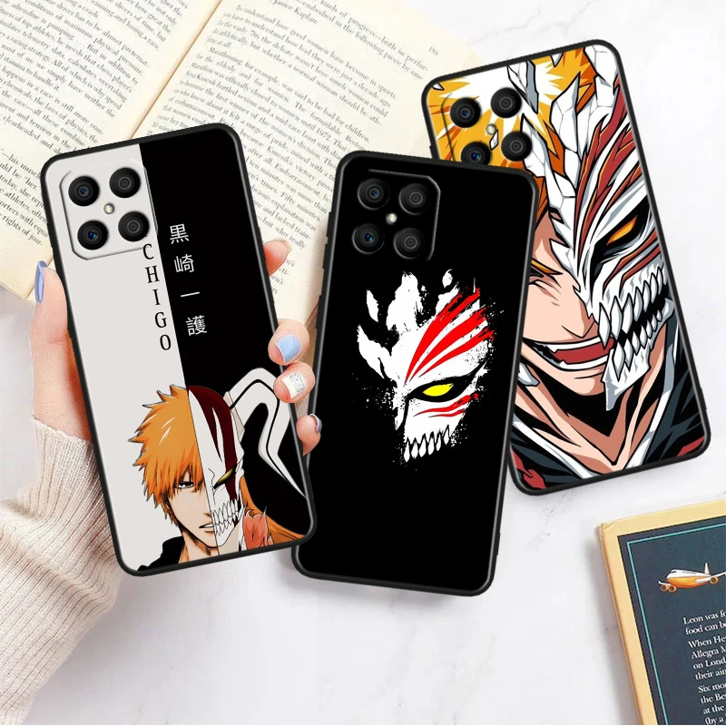 Anime BLEACH For Honor Black Soft Phone Case Cover