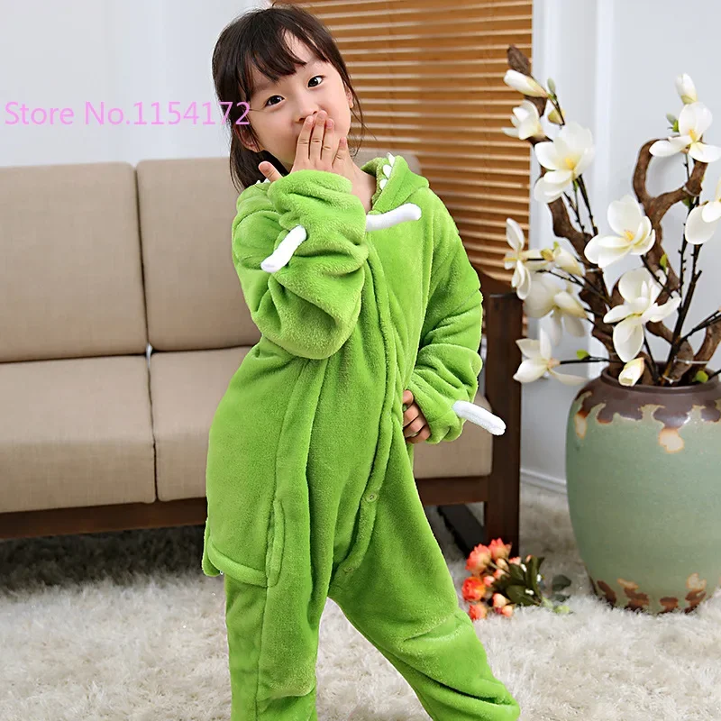 Children Onesies Alien Kigurumi For Kids Pajamas Girls Boys Animal Pijamas Cartoon Bodysuit Birthday Cosplay Costume