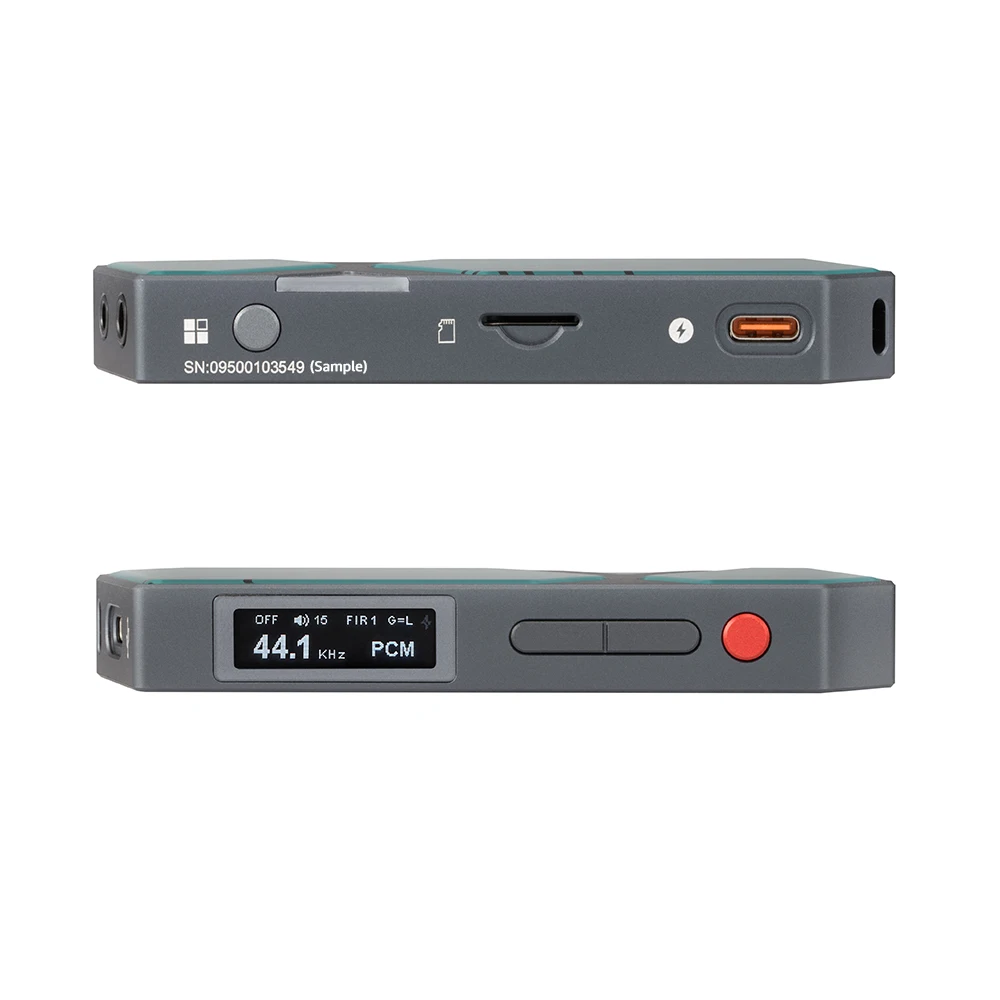xDuoo Link3 휴대용 USB DAC 미니 오디오 디코더 헤드폰 앰프 IEMs AMP(듀얼 ES9039Q2M DAC 칩 및 4.4mm 출력 포함)