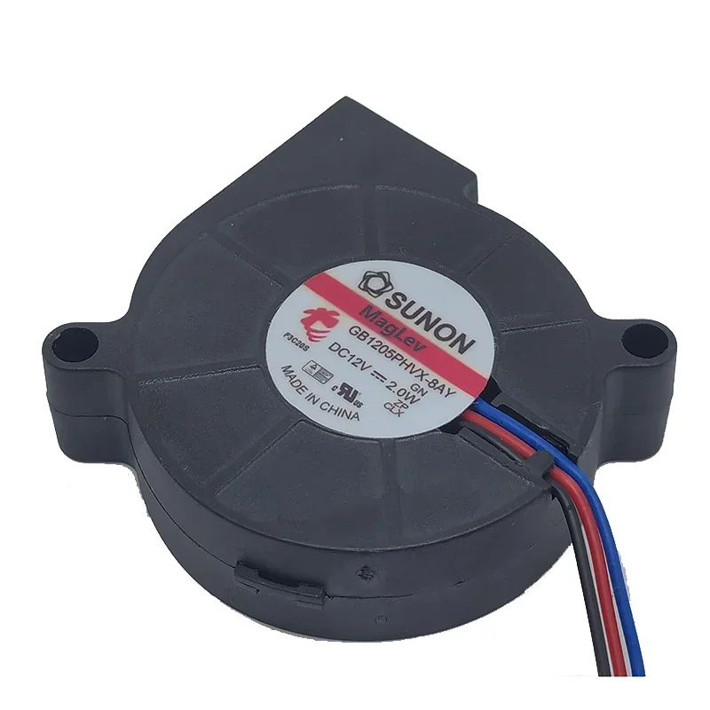 Sunon GB1205PHVX-8AY 터빈 송풍기 냉각 선풍기, 12V, 2.0W, 50x50x15mm, 5cm