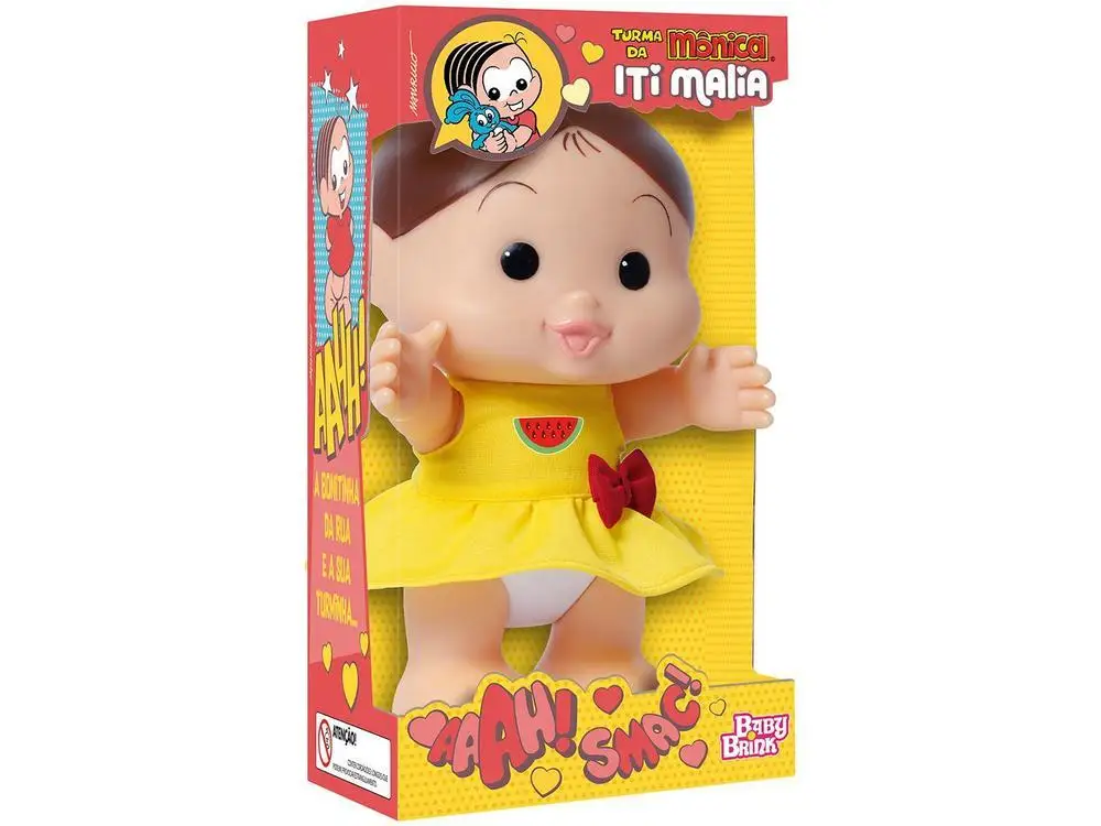 Boneca Turma da Mônica Iti Malia Magali 2