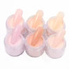 6pcs/set Nude Acrylic Powder Carving Crystal Dipping Powder Professional Nail Extension Builder Engraving Pigment Dust 2