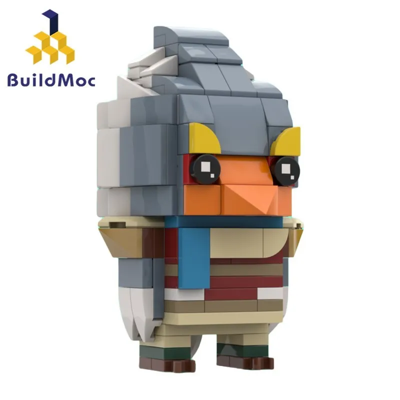 Ensemble de blocs de construction de figurines MOC pour enfants, Ruins,  Interface Breath Link, Kass, Lynel