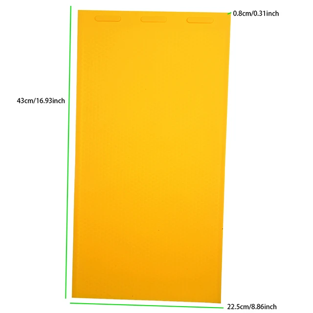 1Db Méhész Puha Pvc Méhviasz Alapítvány Méhek Kaptár Alapja Sajtó Penész Sajtlemez Méhészeti Szerszámok - Image 6