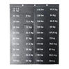 4.5kg to 90kg Weight Block Sticker Weight Stack Labels Weight Sticker Labels for Dumbbells Barbells and Weight Plates F19E 2