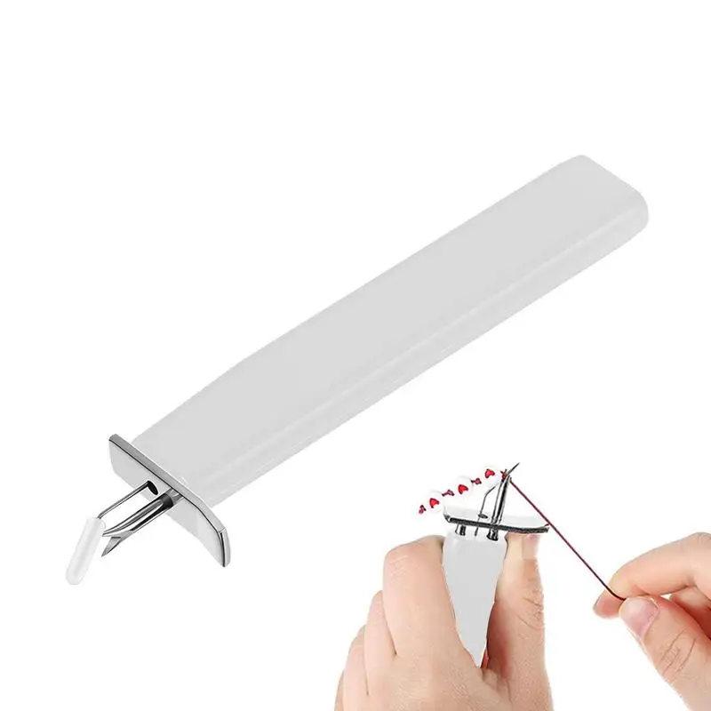 

Pearl Knotting Tool Bead Knotter Create Secure Knots Tight & Consistent Handheld DIY Jewelry Making crafting Knotting Tool