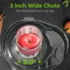 SEJOY Juicer Extractor with 2 Speeds, 3" Big Mouth Centrifugal Juicer Maker with BPA-Free, safe Compact Centrifugal Juicer 3