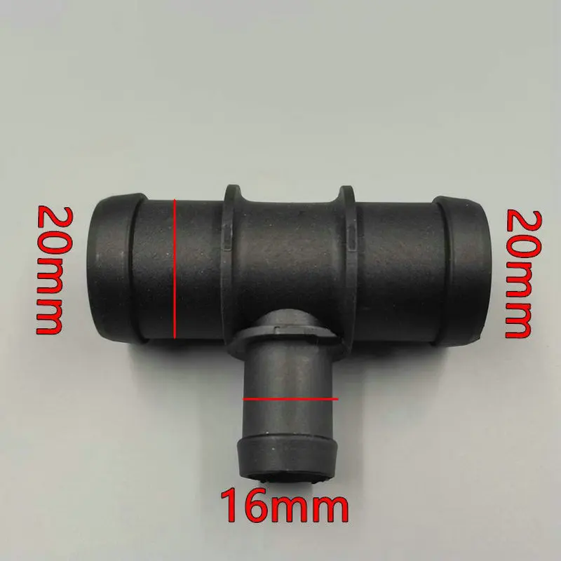Apply to POLO Water pipe joint Water supply pipe joint Tee of sewer 20 * 20 * 16