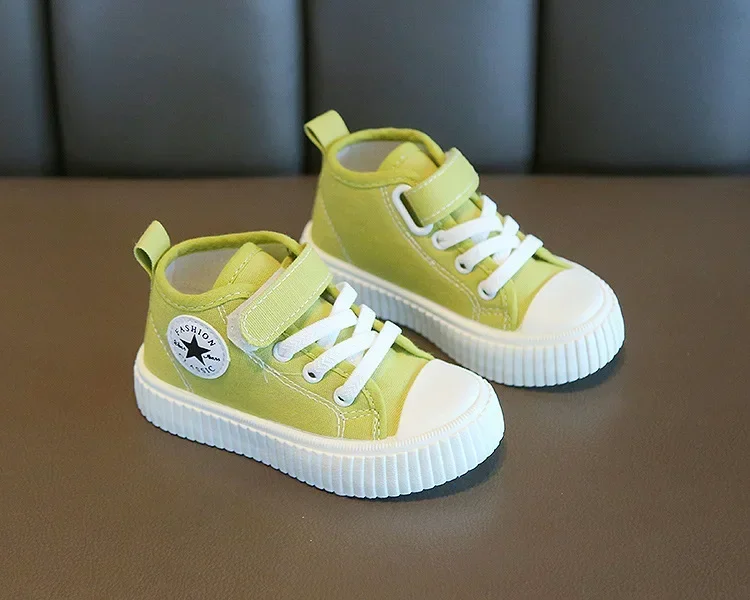 Kinder Canvas Sneaker Jungen Mädchen Weiche Sohle Bequeme Schuhe_voghion.com