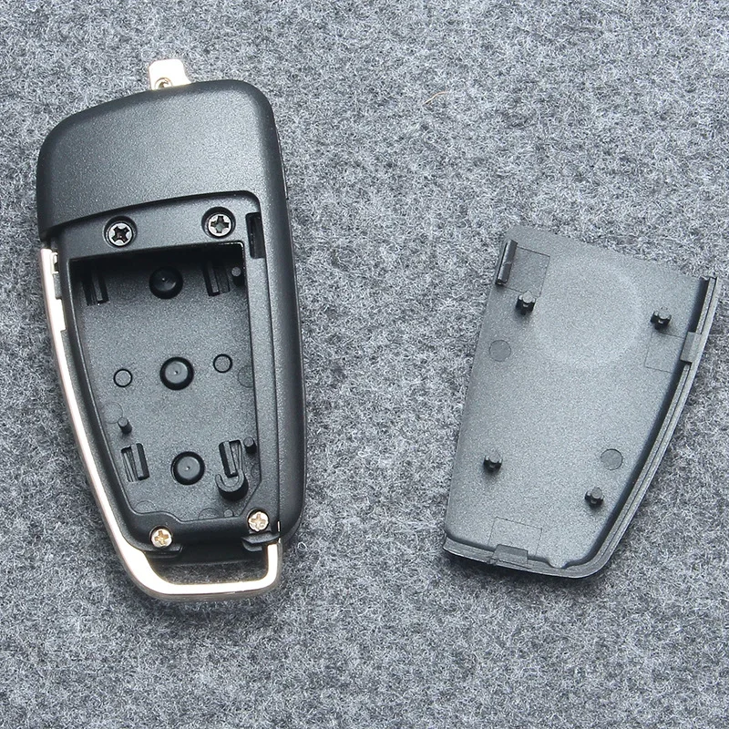 Car Key Conversion Case Remote Control 3 Buttons Remote Control Audi A2 A3 A4 A6 A6L A8 S5 Q7 TT A3 (8P1) 2006 2007 HAA HU66