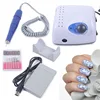 35000RPM Electric Nail Drill Machine Strong 210+105L Handpiece 2.35mm Model Manicure Pedicure Nail File Bit  Nail Machine 1