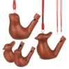 4pcs Bird Water Whistles Pottery Bird Whistles Funny Kids Musical Noisemaker Toys With Lanyards Lanyard Water Bird Whistle 1