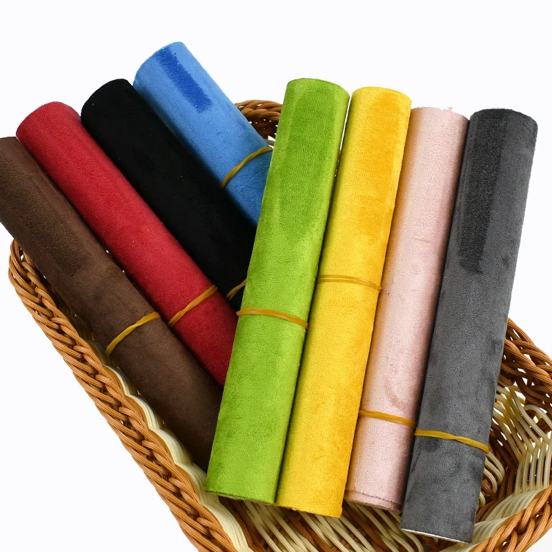 Luxury Suede Self-Adhesive Fabric for Interior Trim & Decor - Versatile Sizes, 0.8mm Thick Velvet Finish