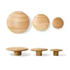 Wood Round Clothes Rack Wall Coat Hanger Mushroom Clothes Hook Wall Hanger Wooden Towel Hooks Pretty Home Decoration For home 1