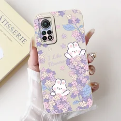 Stylish Lens Protective Soft Silicone Phone Case - Cool Design - Mi 10T Pro 5G (TYbai2158)