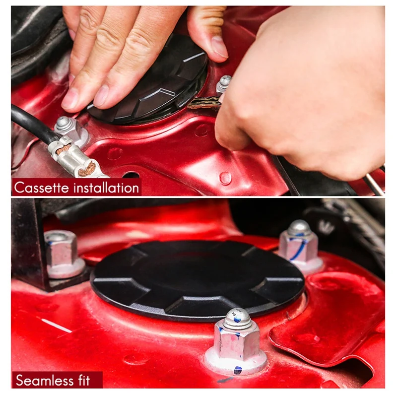 2Pcs Car Shock Absorber Screw Protective Cover Dust Cover Decoration Protection For Mazda 3 Axela CX-30