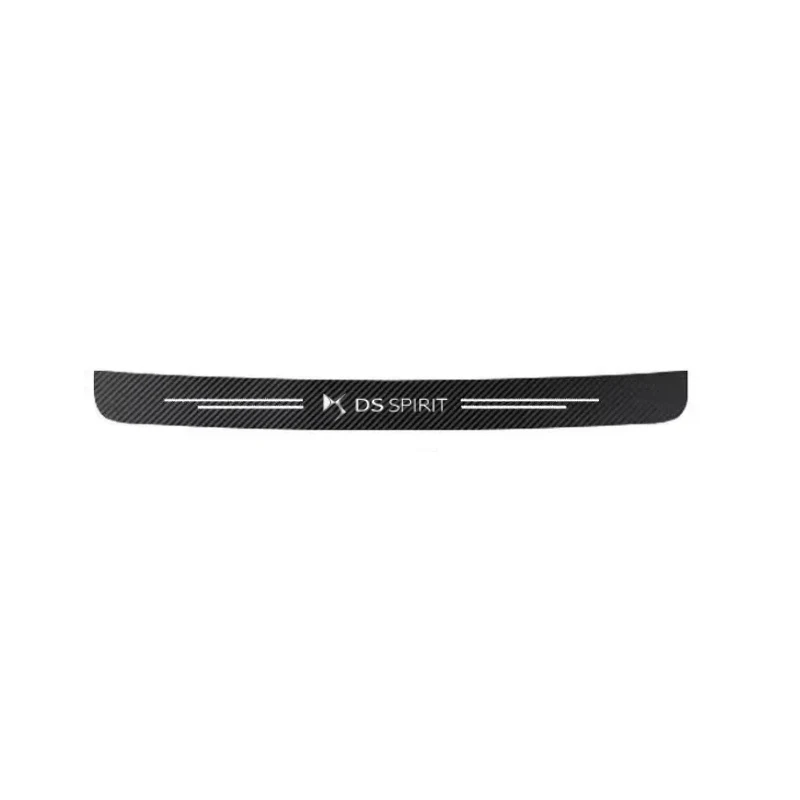Carbon Fiber Door Sill Protector Film - Anti-Scratch Guard