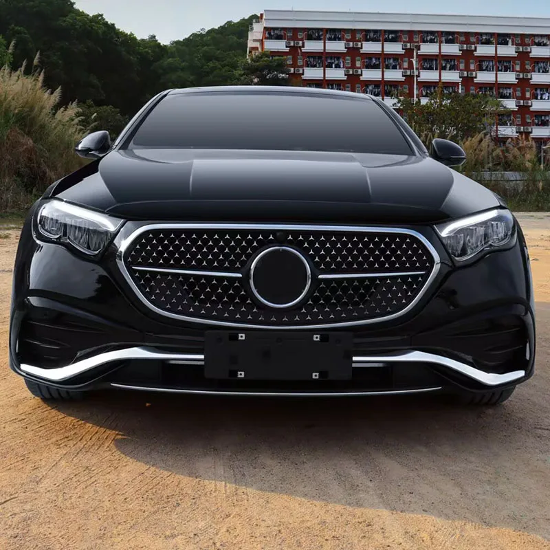 메르세데스-벤츠 E-클래스 W214 S214 2024-2026 개조형 프론트 범퍼 장식 스트립 자동차 외장 장식 액세서리