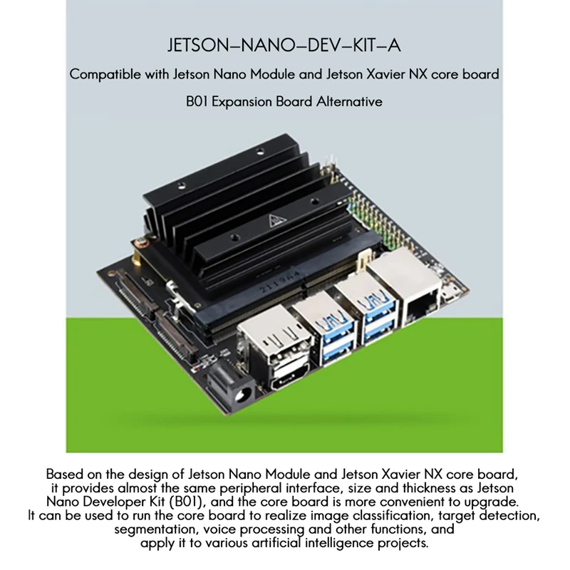 Waveshare AI ΰ    40PIN GPIO Jetson Nano Developer Kit B01 Ȯ  ȣȯ