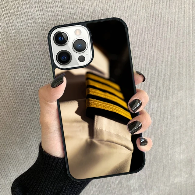 Airplane Pilot Epaulette Design Phone Case Cover s