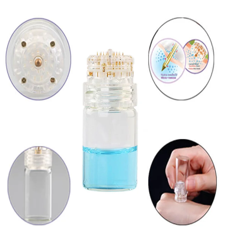High Quality Faceily Care Tools Hydra Tips 20/64 0.25mm Golden Titanium 5ml Empty Bottle