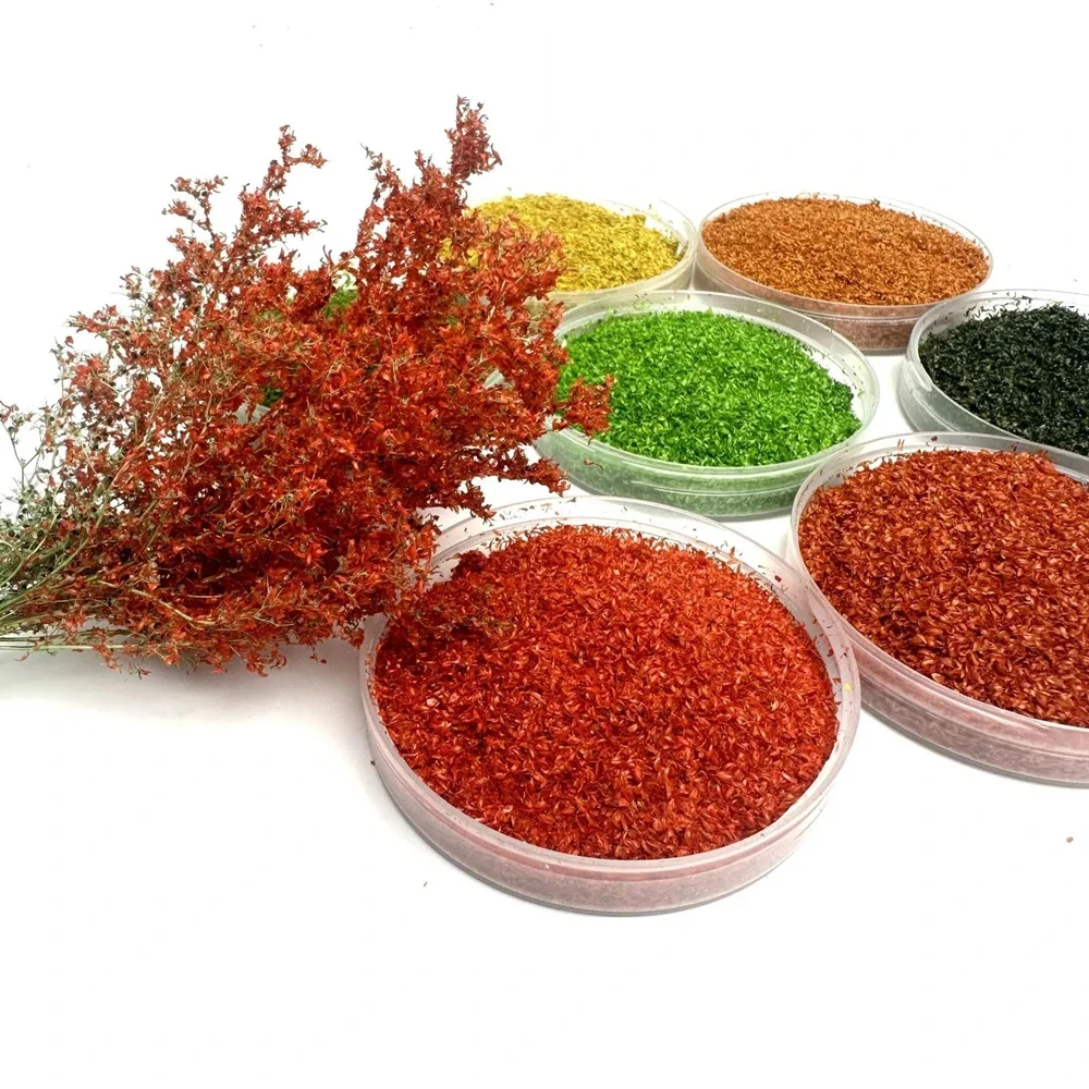 Original model Leaf grass powder static grass DIY construction sand table micro landscape scene model materials for enthusiasts 5