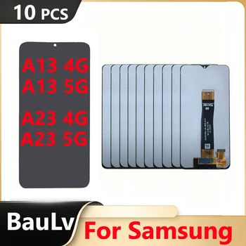 Ingrosso 10 Pezzi/Lotto Display LCD per Samsung A13 4G A135 A135F, Touch Screen per A13 5G A136 A136B A136U, Schermo per A23 4G A235F, A23 5G A236B A236U