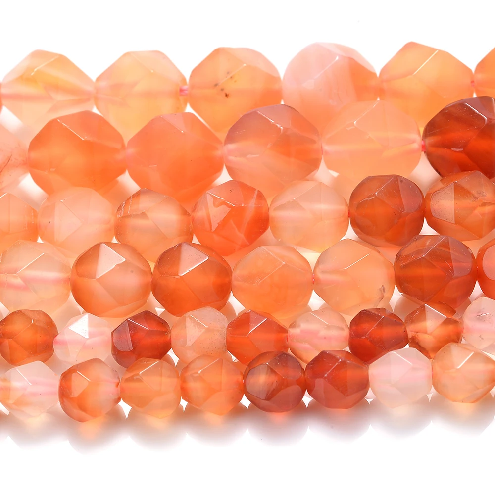 Faceted Colorful Tourmaline Stone Beads for Jewelry Making and Accessories