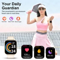 LIGE – montre connectée HD pour hommes et femmes, 1.83 pouces, surveillance de la santé, étanche, appels Bluetooth, Modes multisports, pour Android ios 5