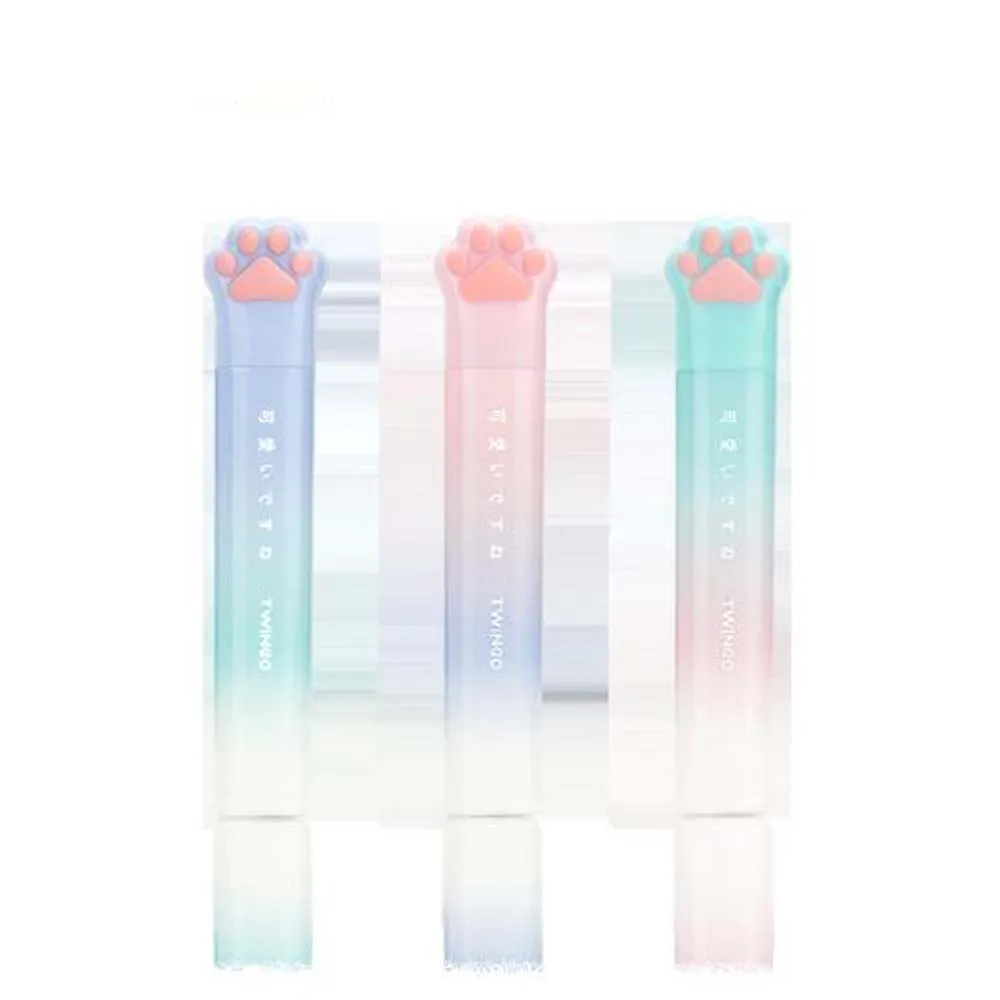 Cute Cat Claw Scissors - Portable Gradient Stationery Tool