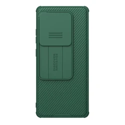 Nillkin CamShield Frosted Hard 360° Protective Back Cover with Camera Protection Lens for Mi 14T Pro 5G (CamShield Green)