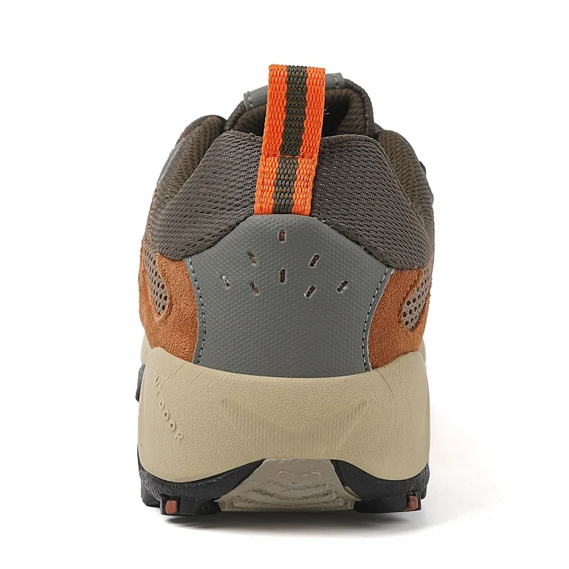 Outdoor men's spring and summer genuine leather waterproof, anti slip, wear-resistant hiking mountain sports shoes 3168 with 20_voghion.com