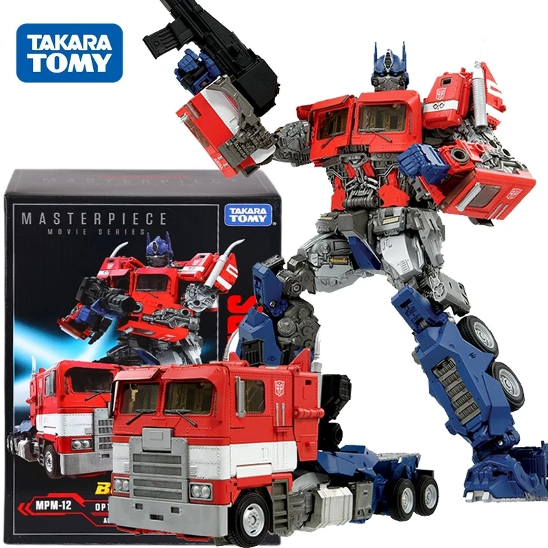 

In Stock Original Genuine TAKARATOMY Convoy The Transformers Masterpiece MPM12 3C PVC Action Assemble Model Toys