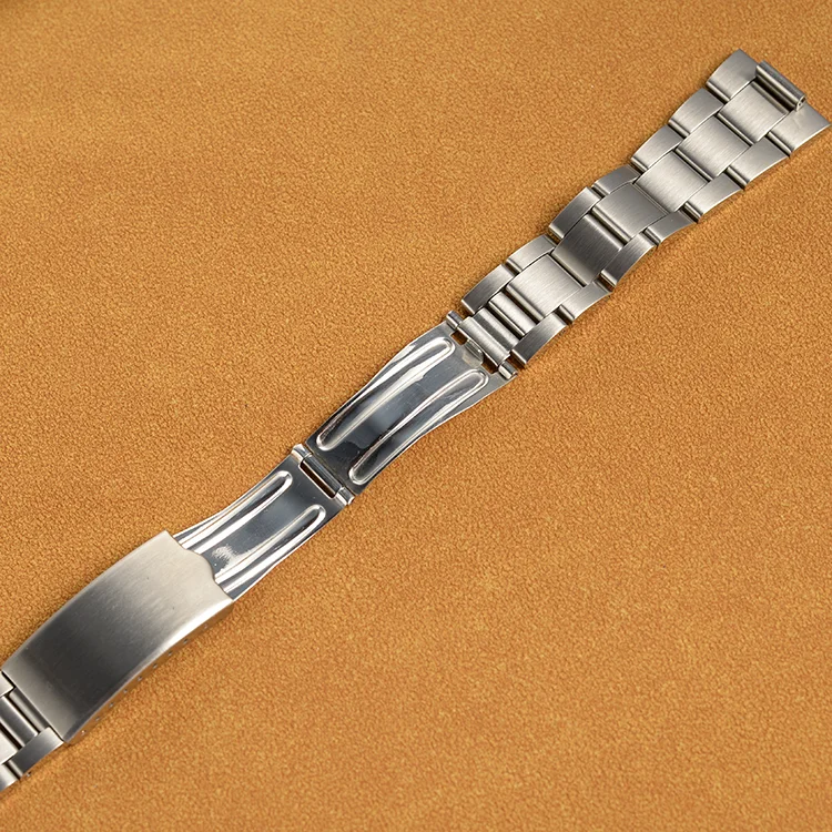 Men Watch Band Replacement Wrist Watch Strap Genuine Solid Stainless Steel Wrist Bracelet Straps For omega 22mm