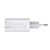 Оригинальное зарядное устройство Xiaomi 33 Вт, адаптер европейского стандарта для быстрой зарядки, кабель Usb Type-C 6A для Poco X5 X4 M5S X3 Pro Redmi Note 12 13 12R 13R — изображение 3